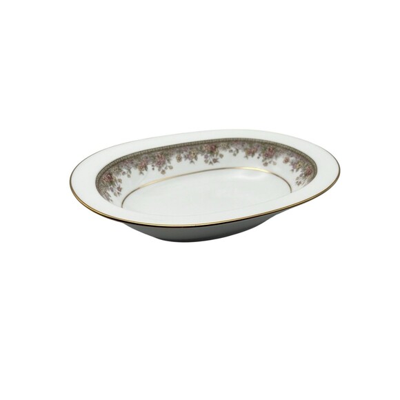 Noritake Morning Jewel 2767 Porcelain 10 1/8 Inch Oval Vegetable Serving Bowl - Picture 1 of 5